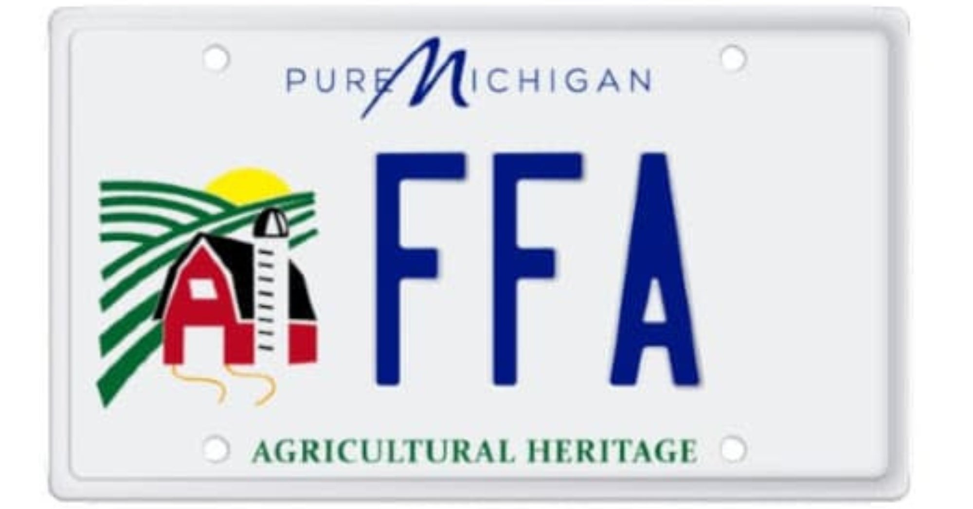 Michigan Ag Heritage Plate