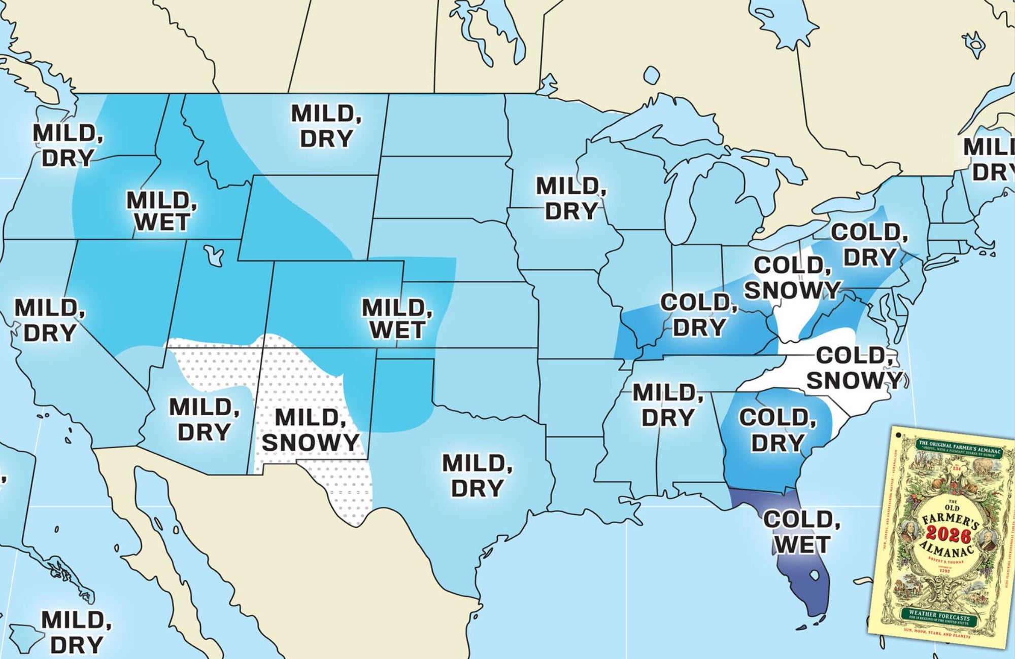 Old Farmers Almanac 2025 Winter Forecast