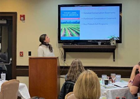 Georgia farmland on her mind