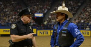 The Feather Fine Buzz at the National Finals Rodeo in Las Vegas