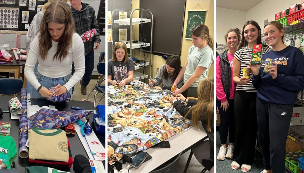 FFA Members Living to Serve During the 2025 Holiday Season