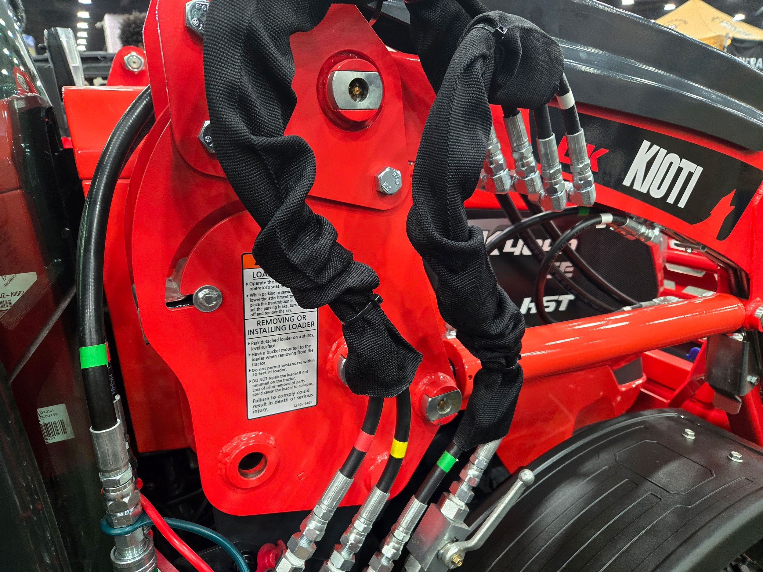 KIOTI-CK40SE-Hoses-Attachments