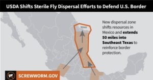 USDA ramps up border defense against New World screwworm USDA ramps up border defense against New World screwworm